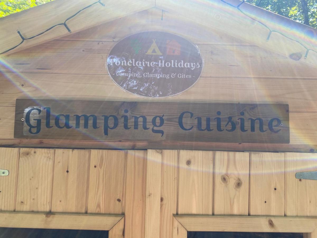 Fonclaire Holidays Glamping 'Luxury Camping' Blond Kültér fotó